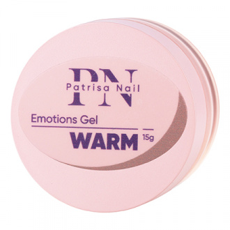 Patrisa Nail, Камуфлирующий гель Emotions Gel Warm, 15 г