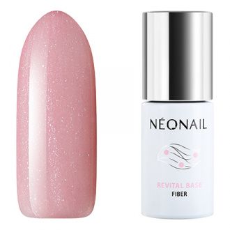 NeoNail, Базовое покрытие Revital Fiber, Blinking Cover Pink, 7,2 мл