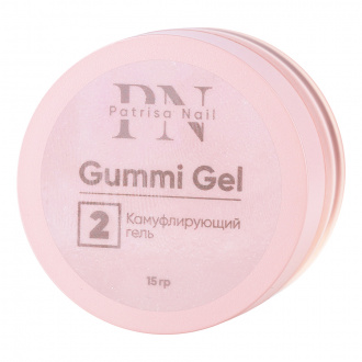 Patrisa nail, Камуфлирующий гель Gummi Gel №2, 15 г