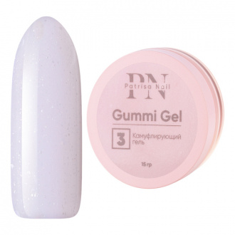 Patrisa nail, Камуфлирующий гель Gummi Gel №3, 15 г