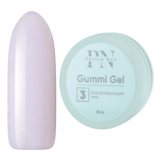 Patrisa nail, Камуфлирующий гель Gummi Gel №3, 30 г