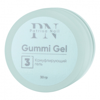 Patrisa nail, Камуфлирующий гель Gummi Gel №3, 30 г