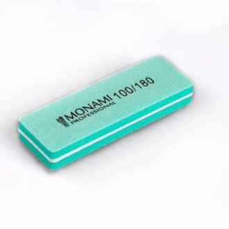 Monami Professional, Баф прямоугольный мини, 100/180, зеленый