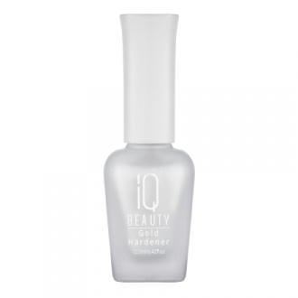 IQ Beauty, Укрепитель ногтей Gold Hardener White