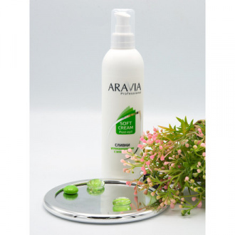 Aravia Professional, Сливки успокаивающие с алоэ вера, 300 мл