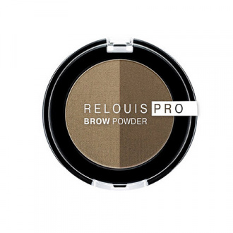 Relouis, Тени для бровей Pro Powder, тон 01