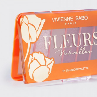 Vivienne Sabo, Палетка теней для век Fleurs Naturelles, тон 02