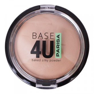 PARISA Cosmetics, Запеченная шелковистая пудра Base 4U, тон 03 Natural