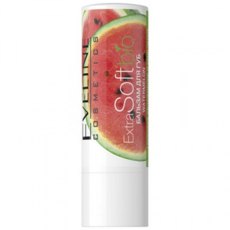 Eveline, Бальзам для губ Extra Soft Bio, Watermelon