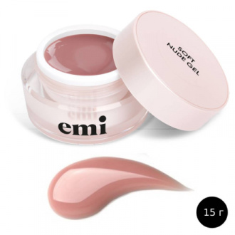 EMI, Гель моделирующий Soft Nude, 15 г