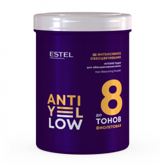 Estel, Пудра Anti-Yellow Intense для обесцвечивания волос, 500 г