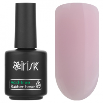 IRISK, База Acid-free Rubber Base №10, Milky Pink, 18 мл