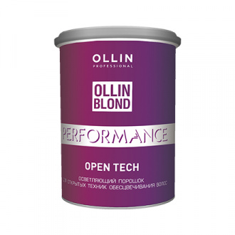 OLLIN, Осветляющий порошок Blond Performance Open Tech, 500 г