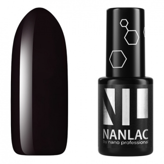 Гель-лак Nano Professional №2184, Black wine