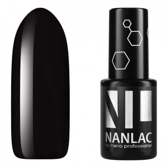 Гель-лак Nano Professional №2185, Black violet