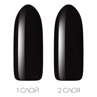 Гель-лак Nano Professional №2185, Black violet