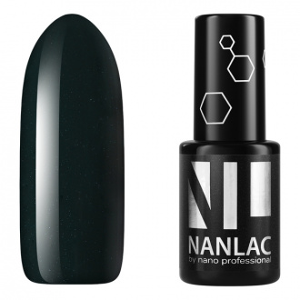 Гель-лак Nano Professional №2186, Black green