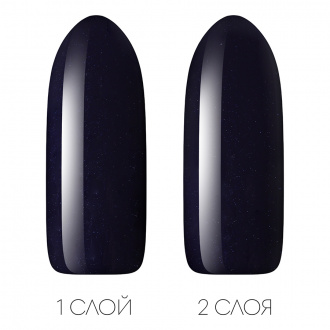 Гель-лак Nano Professional №2187, Black blue