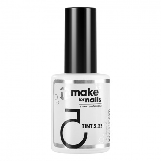 Nano Professional, База Make up for nails Tint 5.22, 15 мл