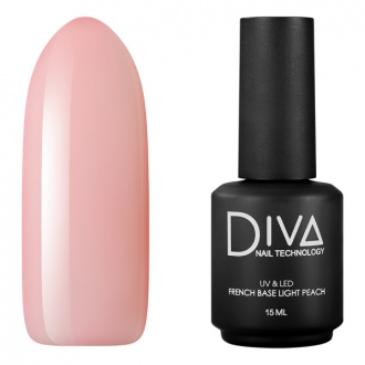 Diva Nail Technology, База French Light Peach, 15 мл