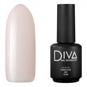 Diva Nail Technology, База Shine №2, 15 мл