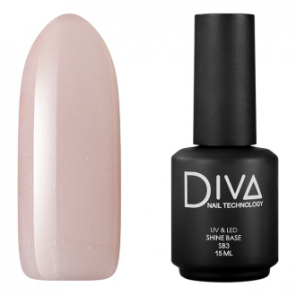 Diva Nail Technology, База Shine №3, 15 мл