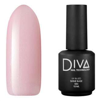 Diva Nail Technology, База Shine №4, 15 мл