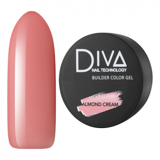 Diva Nail Technology, Трехфазный гель Builder Color, Almond Cream