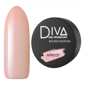 Diva Nail Technology, Трехфазный гель Builder Color, Apricot