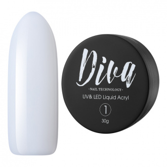 Diva Nail Technology, Жидкий акрил №1, 30 мл