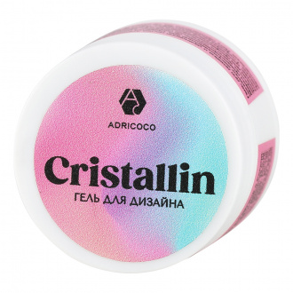 ADRICOCO, Гель для дизайна Cristallin №01