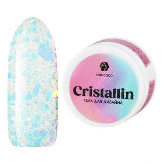 ADRICOCO, Гель для дизайна Cristallin №03