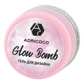 ADRICOCO, Гель для дизайна Glow Bomb №01