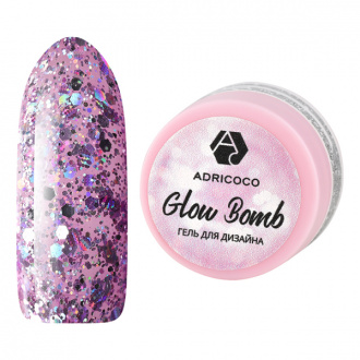 ADRICOCO, Гель для дизайна Glow Bomb №04