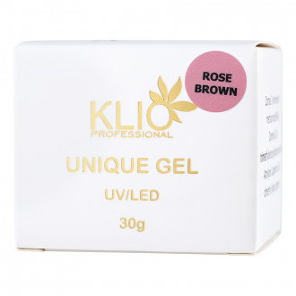 Klio Professional, Гель Unique Gel Rose Brown, 30 г