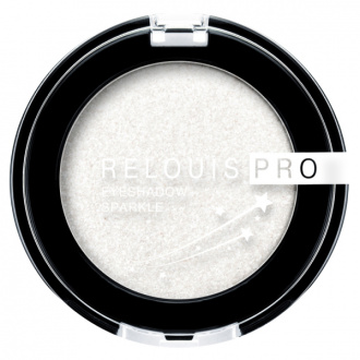 Relouis, Тени Pro Eyeshadow Sparkle, тон 01 Snow