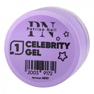 Patrisa Nail, Гель для дизайна Celebrity Gel №1, 5 г