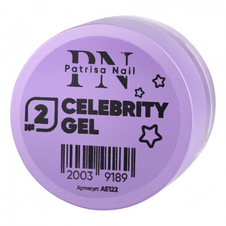 Patrisa Nail, Гель для дизайна Celebrity Gel №2, 5 г