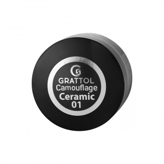 Grattol, Камуфлирующий гель Ceramic 01, 15 мл