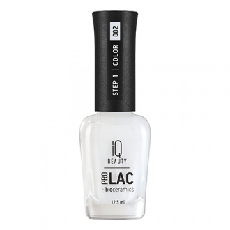 IQ Beauty, Лак для ногтей ProLac + Bioceramics №002 Olimp