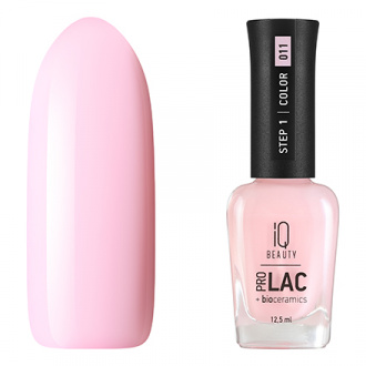 IQ Beauty, Лак для ногтей ProLac + Bioceramics №011 Oui, we