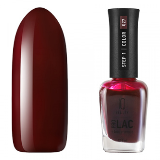 IQ Beauty, Лак для ногтей ProLac + Bioceramics №027 The Lovers