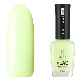 IQ Beauty, Лак для ногтей ProLac + Bioceramics №029 Limoncelo