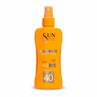 Krassa, Спрей для защиты от солнца Sun Expert, SPF 40 , 180 мл