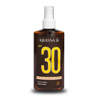 Krassa,  Масло-активатор загара SPF 30, 150 мл