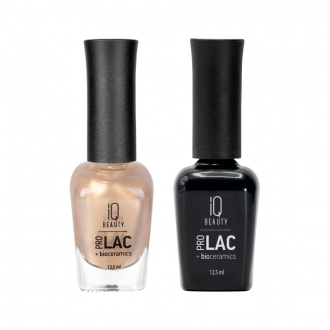 IQ Beauty, Лак для ногтей ProLac + Bioceramics №081 Golden haze