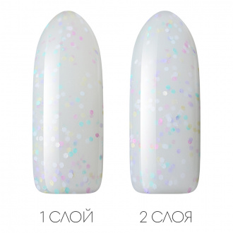 Hit-Gel, База для гель-лака Bloomy base №02, 9 мл