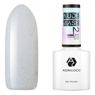 ADRICOCO, База Nude 2 in 1 №01, Nega