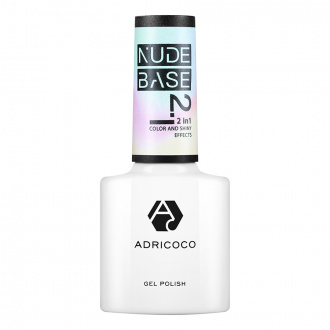 ADRICOCO, База Nude 2 in 1 №01, Nega