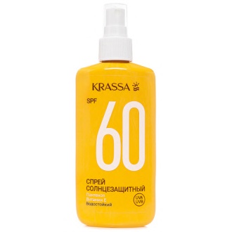 Krassa,  Спрей солнцезащитный SPF 60, 150 мл